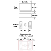 FK122EIHM0.032768-T3|?？怂官N片晶振|FK122晶振|2012超小型晶振